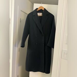 Babaton slouch coat xxs